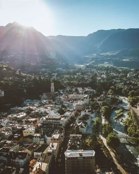Ein Sommermorgen in Meran