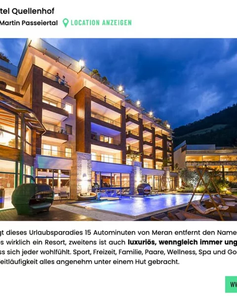 Ihr Hotel auf VisitMerano