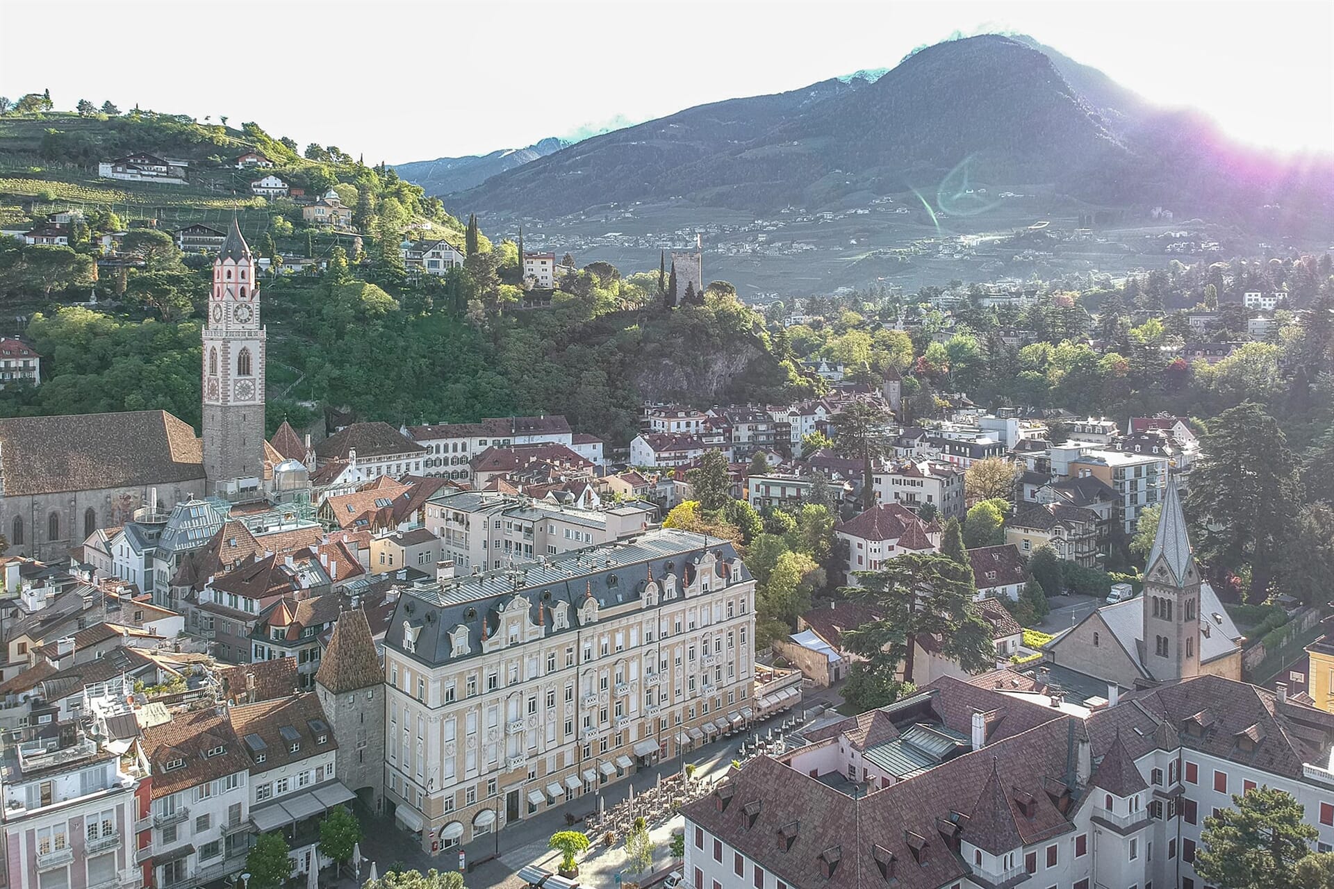 meran luftansicht